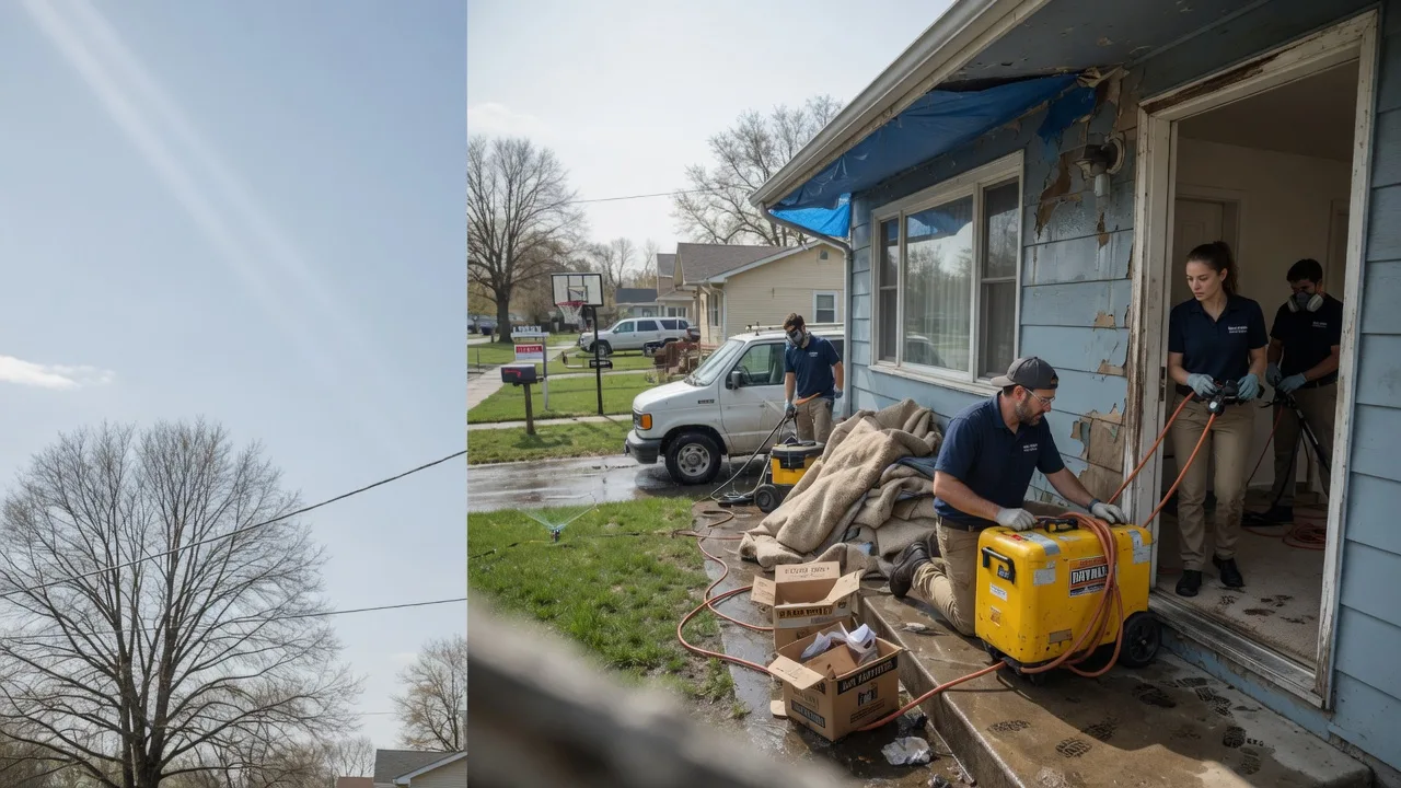 Basement Flood Cleanup in Merchantville, NJ near me
